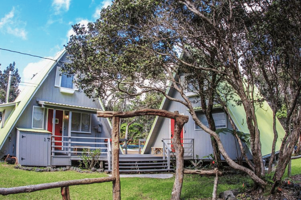 JWguest House at Volcano, Hawaii | Large Hale Palila Cabin | Jwbnb no brobnb 4
