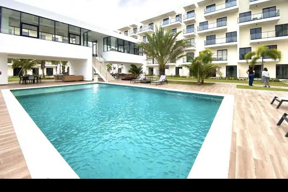 JWguest Guest Suite at Punta Cana, La Altagracia Province | Central Park suite pool view  | Jwbnb no brobnb 5
