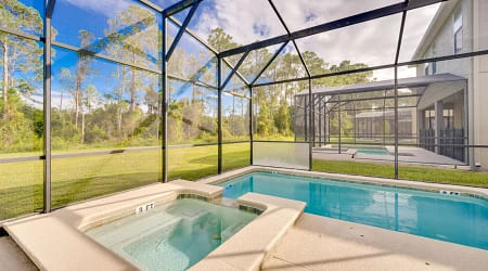 JWguest House at Kissimmee, Florida | Sunlit pool and SPA villa | Jwbnb no brobnb 1